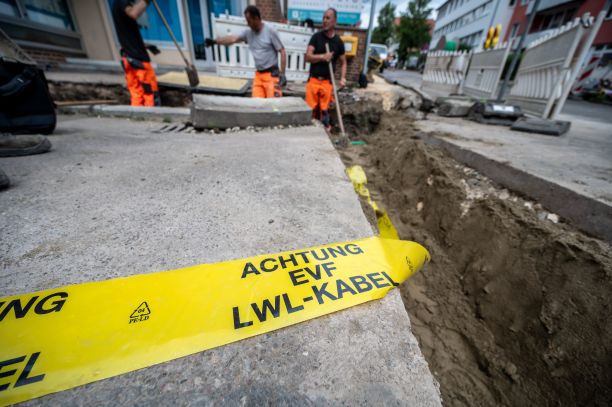 G&ouml;ppingen liegt beim Glasfaserausbau &uuml;ber dem Landesdurchschnitt