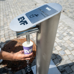 Abstellung von Trink- und Mineralbrunnen während der Wintermonate