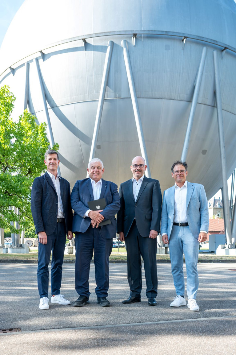 Energiezukunft im Dialog: Hermann F&auml;rber besucht die EVF