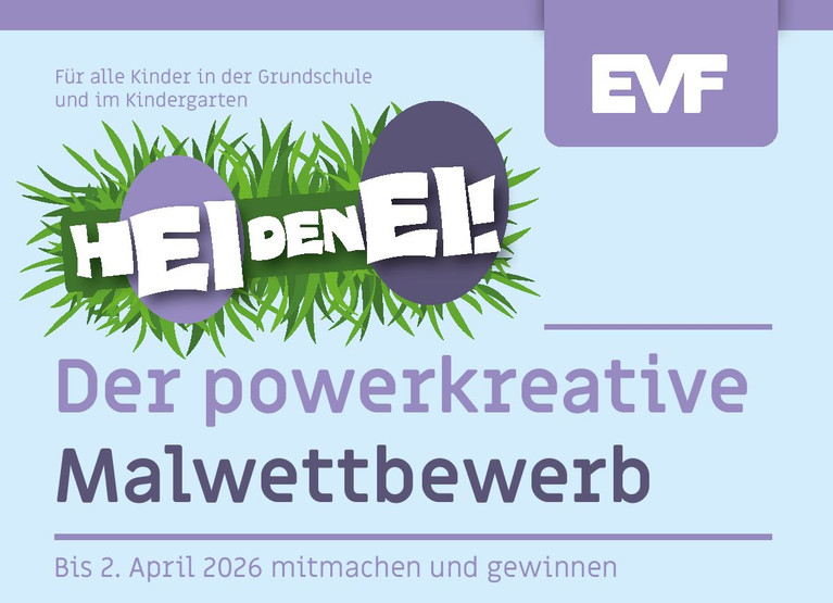 Powerkreative Malaktion der EVF zu Ostern