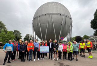 Mit Energie für Menschlichkeit – EVF begrüßt die Tour de Kreisle