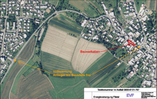Vollsperrung der Hattenhofer Straße in Bezgenriet
