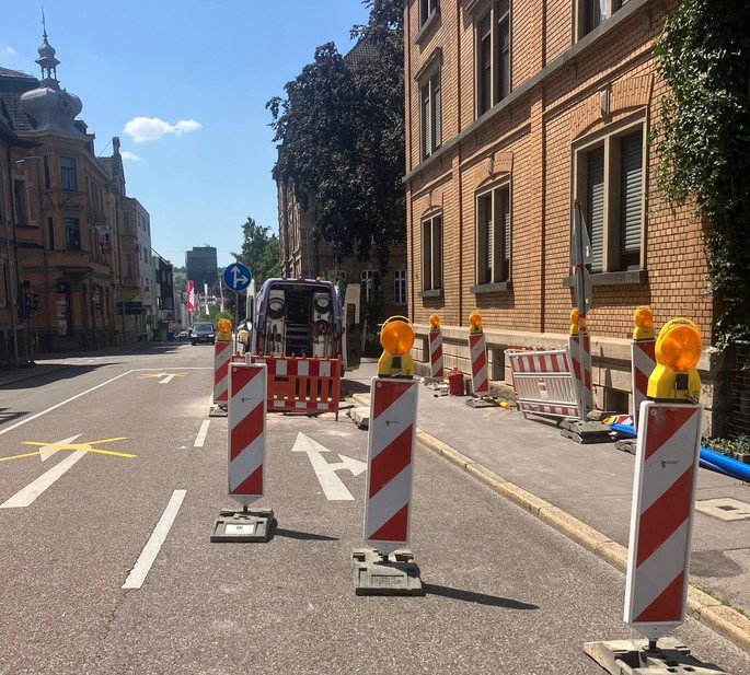Update: Reparaturarbeiten am Gasnetz in der G&ouml;ppinger Innenstadt 