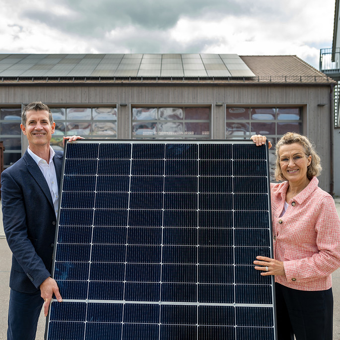 Göppingen setzt auf Sonnenenergie: Photovoltaikanlagen auf städtischen Gebäuden in Betrieb