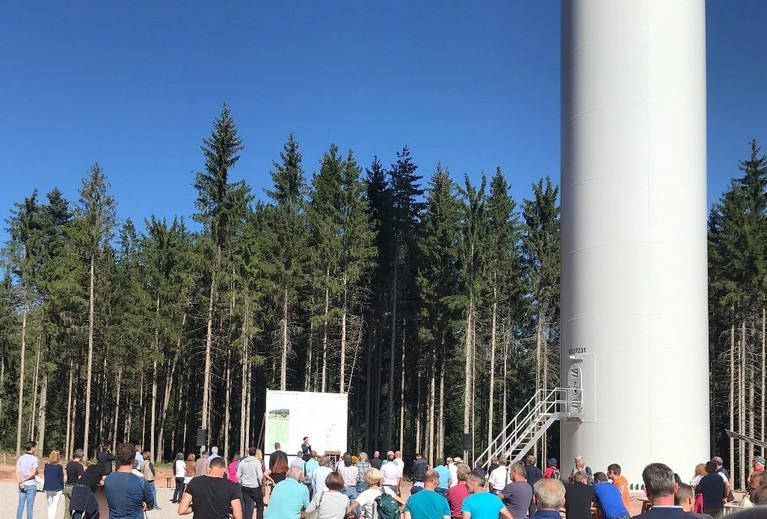 Windpark Falkenhöhe geht in Betrieb